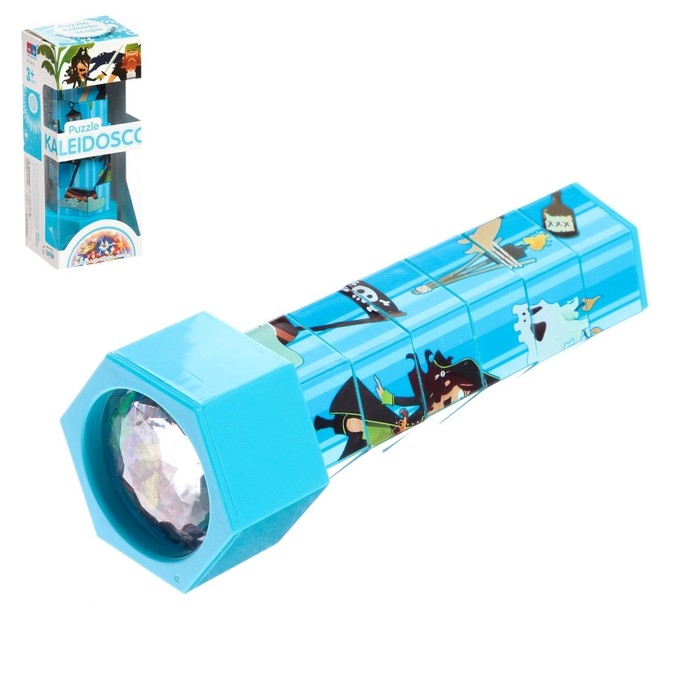 Калейдоскоп «Пазл», цвет синий Калейдоскоп «Пазл», цвет синий