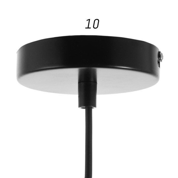 Светильник PL5 BK, 60Вт Е27, чёрный