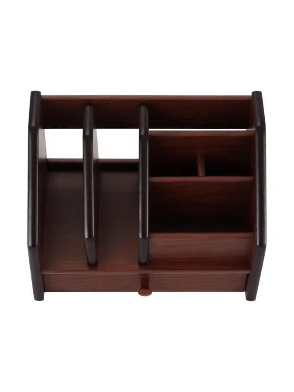 Органайзер 6 секций, ящик, дерево в полоску, 22&times;15&times;16 см