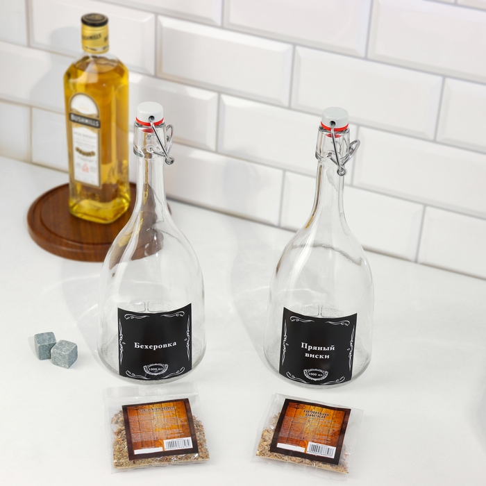 Набор для приготовления настойки Набор для приготовления настойки "Джентельмен", виски, бехеровка