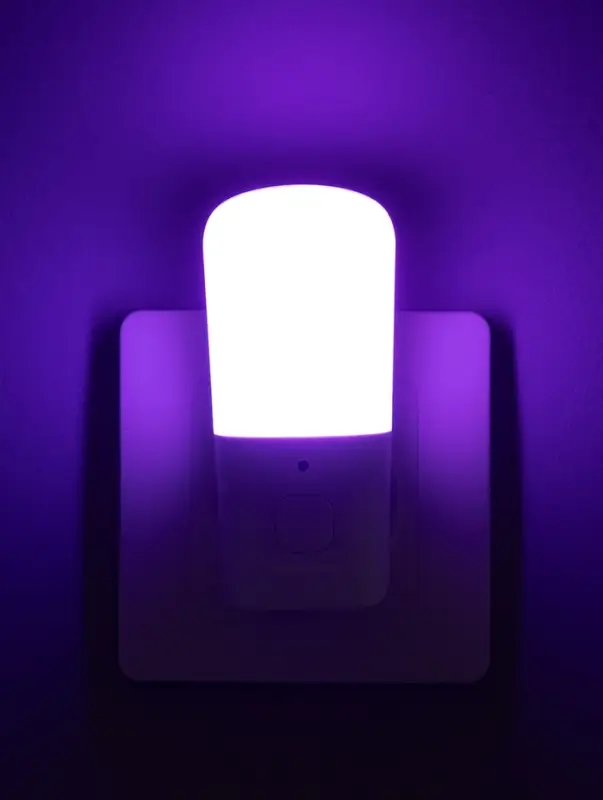 Ночник СТАРТ NL 2LED &laquo;Комета&raquo;, 1 Вт, RGB, 3000К, 9.5&times;4&times;2.5/6.5 см, белый