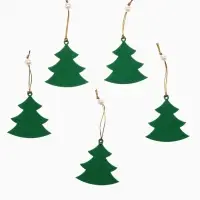 Набор ёлочных украшений "Ёлочки" 5 шт