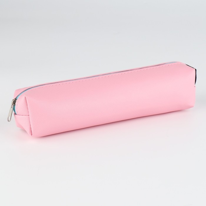 Пенал школьный из искусственной кожи «1 сентября: Розовый» , 19 х 8 х 3 см Пенал школьный из искусственной кожи «1 сентября: Розовый» , 19 х 8 х 3 см