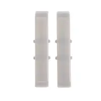 Соединитель для плинтуса &laquo;Деконика&raquo;, 85 мм, 2 штуки, цвет 002 светло-серый