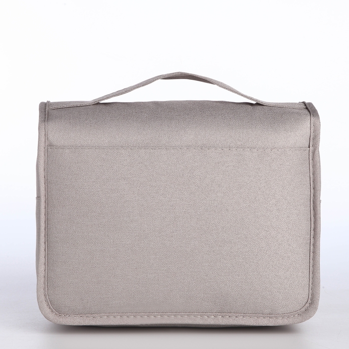 Косметичка на молнии, цвет серый Косметичка на молнии, цвет серый