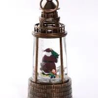 Фигура светодиодная &laquo;Маяк Дед Мороз&raquo; 10.5&times;10.5&times;24 см, музыка