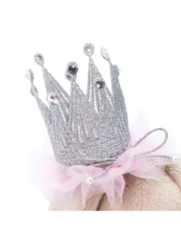 Мягкая игрушка &laquo;Зайка Ми с короной&raquo;, 15 см