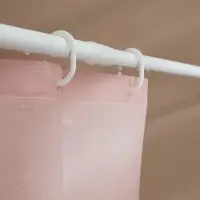 Карниз для шторы в ванную тм VETTA, 2м, телескопический, алюминий, белый