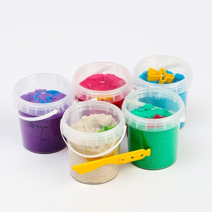 Набор для детского творчества «Умный песок 5 в 1»