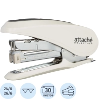 Степлер MSW2430(№24/6-26/6) до 30л,энергосбер,металл,белый