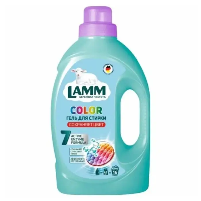 Гель для стирки Lamm Color, 1.04 л Гель для стирки Lamm Color, 1.04 л