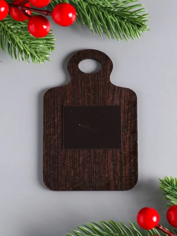 Набор новогодних магнитов 4 шт, доска "Огромного счастья, всё сбудется, ярких впечатлений"