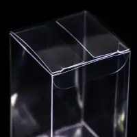 Складная прозрачная коробка из PVC, для упаковки подарков, 5×5×8 см