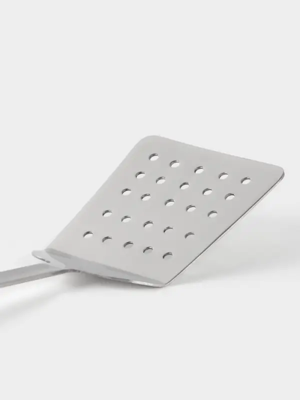 Лопатка Hanna Kn&ouml;vell, 12&times;43 см, перфорированная, нержавеющая сталь