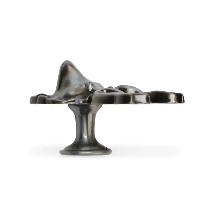 Ручка-кнопка CAPPIO PRO &laquo;Олень&raquo; 66&times;55 мм, цвет старинное серебро