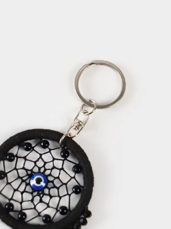 Брелок Брелок "Ловец снов" 17 см, цв. чёрный