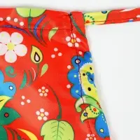 Карнавальный набор "Народная краса" юбка р-р 40-48, воротник, повязка, цвет красный