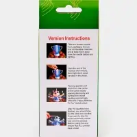 Свеча для торта музыкальная &laquo;Мяч&raquo;, бело-чёрная