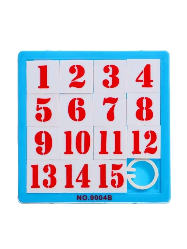 Головоломка - пятнашки &laquo;до 15&raquo;, МИКС