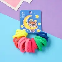 Резинка для волос "Венди" (набор 20 шт) сонный месяц, 2,5 см, яркий