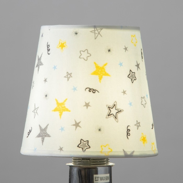 Абажур универсальный "Звезды"  прищепка 14х14х13см