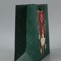 Пакет подарочный &laquo;С Новым годом&raquo;, щелкунчик, 30&times;30&times;12 см