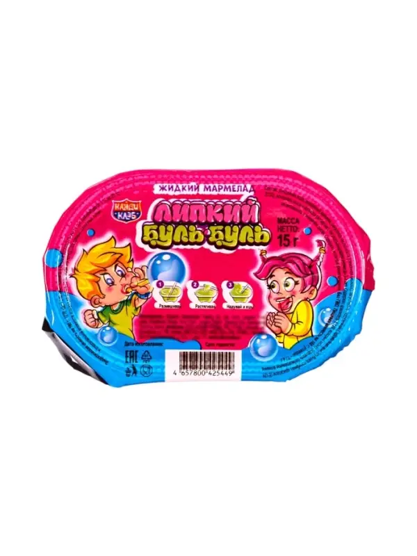 Жидкий мармелад &laquo;Липкий Буль-Буль&raquo;, ассорти, 15 г