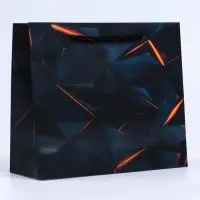 Пакет подарочный с окном Perfect, 25&times;10&times;22 см