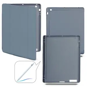 Чехол-книжка для iPad 2/3/4 Smart Сase (Pencil) Lavender Grey №5