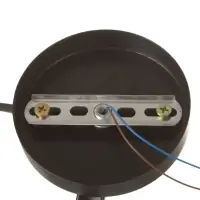 Бра настенный BayerLux Nadine, 1&times;10 Вт, GU10, черный, 37&times;16&times;32 см