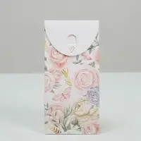 Коробка кондитерская складная, упаковка «С любовью», 9 х 19 х 6 см