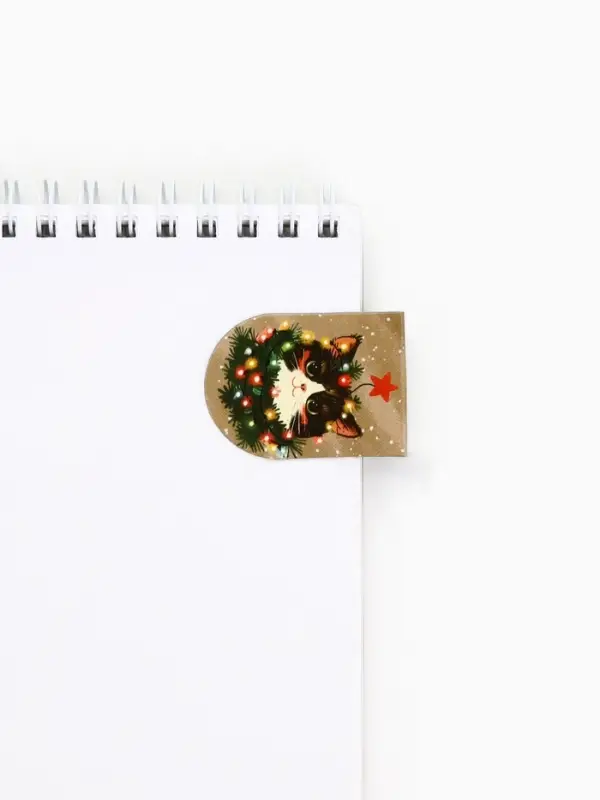 Закладки магнитные на подложке Закладки магнитные на подложке "Акварель", 6 шт