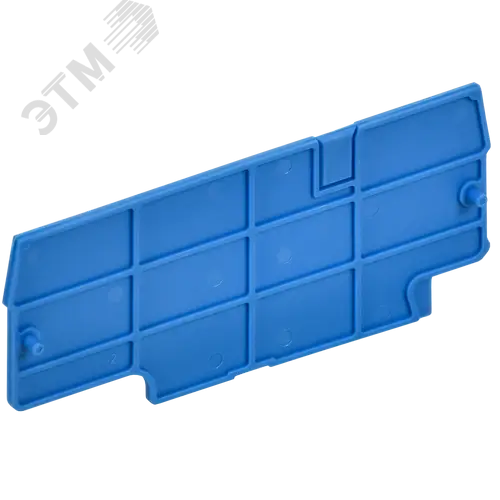 ARMAFIX Заглушка EPCX6-3 BU для колодки клеммной CP/CX6-3 синяя IEK