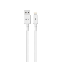 Кабель Exployd EX-K-1151, Lightning - USB, 2 А, 1 м, белый