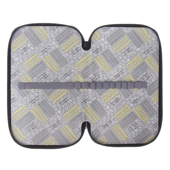 Пенал 2 секции, 125 х 205 х 40 мм, Calligrata 30П26/2  Пенал 2 секции, 125 х 205 х 40 мм, Calligrata 30П26/2 "Аниме game", ламинированный картон