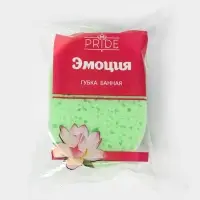 Губка для тела массажная «Эмоция», 13×8,5×5 см см, МИКС