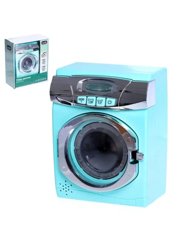 Бытовая техника &laquo;Стиральная машина&raquo;, свет, дверца открывается