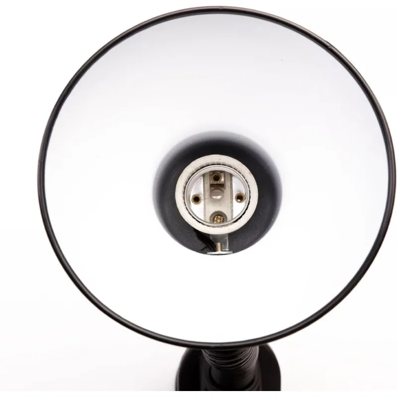 Светильник Ultraflash UF-320P C02 черный с прищепкой, 230В, 60Вт, E27