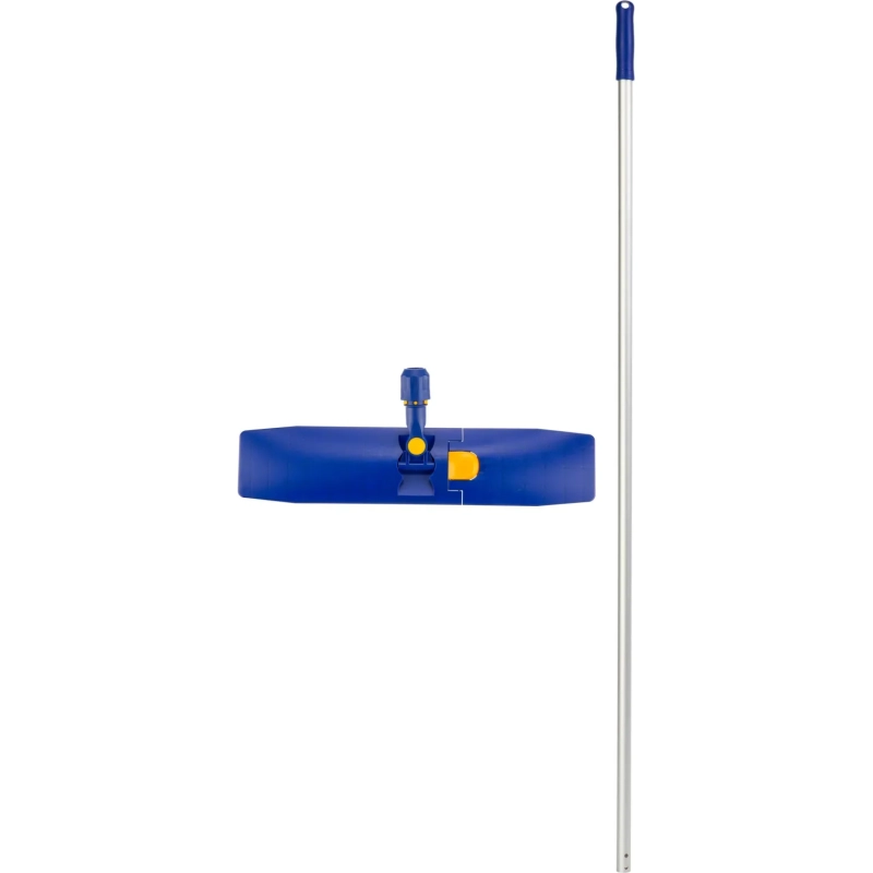 Швабра флаундер для пола пластик 50х10см в сборе без насадки