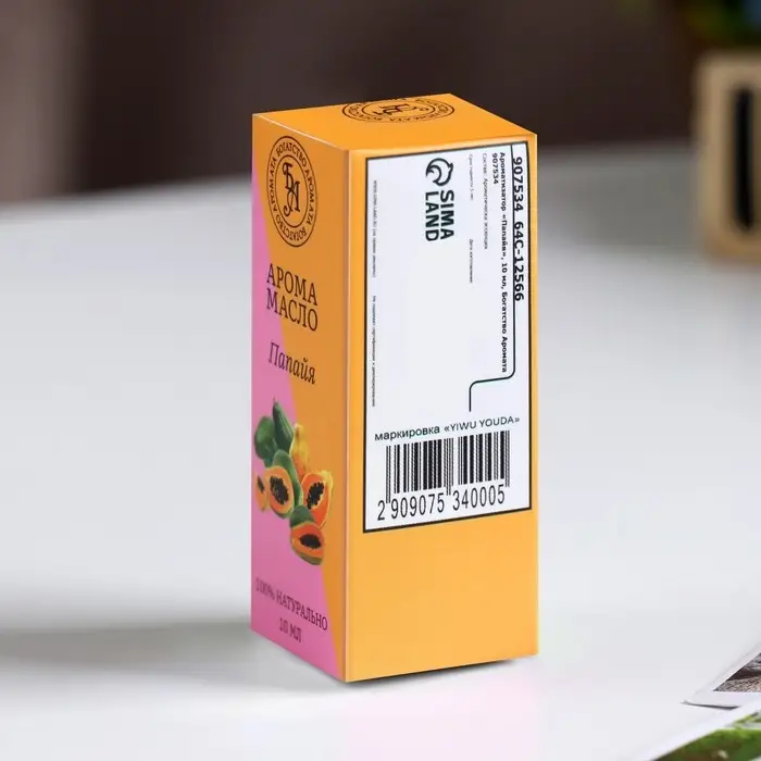 Эфирное масло Эфирное масло "Папайя", 10 мл, "Богатство Аромата"