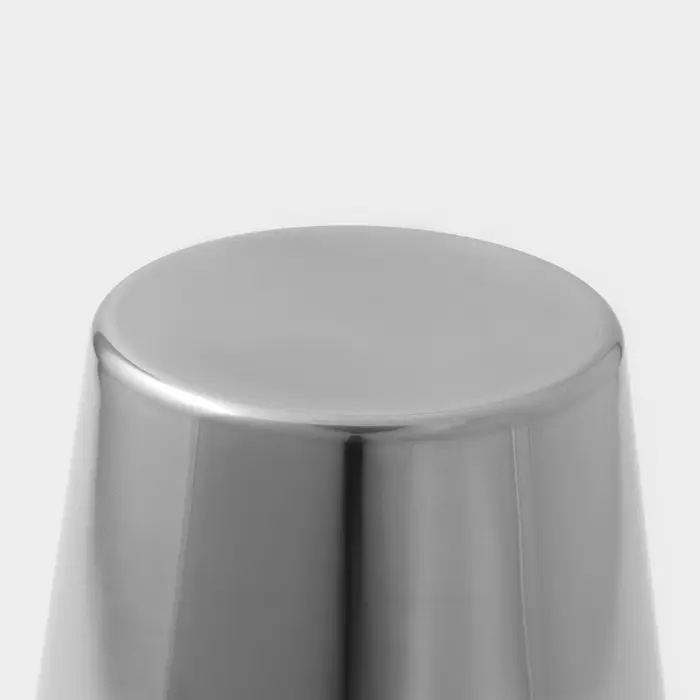 Ведро для льда Доляна, 4.5 л, 20.5&times;20.5 см, нержавеющая сталь, хромированное