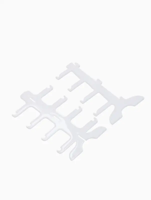 Подставка под очки 4 места, 15.5&times;14&times;25.5 см, белая