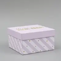 Набор подарочных коробок 10 в 1 &laquo;Звезды&raquo;, 10.2 &times; 10.2 &times; 6‒28.2 &times; 28.2 &times; 15 см