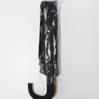 Зонт полуавтоматический &laquo;Гром&raquo;, эпонж, 3 сложения, 8 спиц, R=48/55 см, d=96 см, чёрный