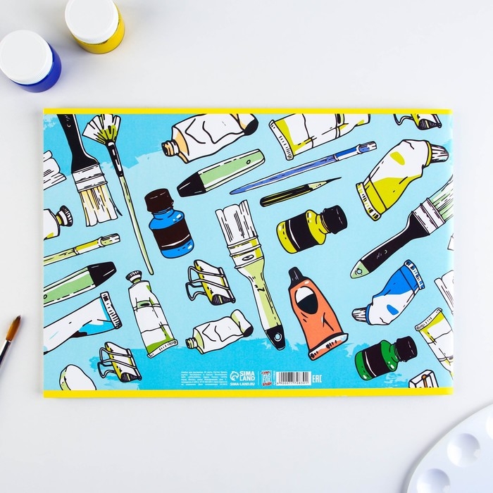 Альбом для рисования А4 24 листа на скрепке «1 сентября: Краски» обложка 160 г/м2, бумага 100 г/м2. Альбом для рисования А4 24 листа на скрепке «1 сентября: Краски» обложка 160 г/м2, бумага 100 г/м2.