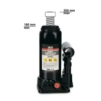 Домкрат гидравлический AVS HJ-B4T, 4т, 180-350мм. с клапаном (сумка, ремкомплект)