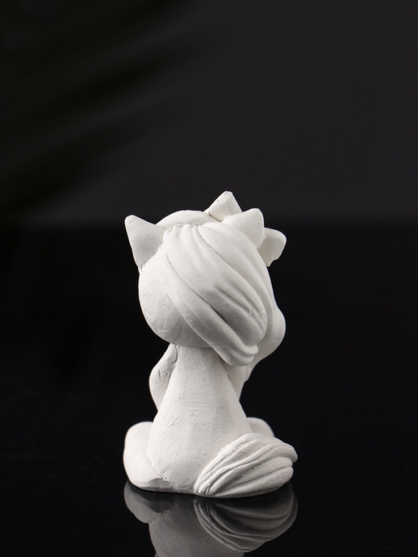 Фигура под роспись  Фигура под роспись "Пони с бантом" 7х3х3 см