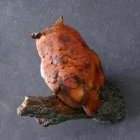 Садовая фигура из полистоуна &laquo;Филин на сучке&raquo;, подвесная, 20&times;9&times;14.5 см