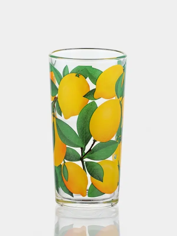 Набор питьевой &laquo;Лимон&raquo;, стеклянный, кувшин+6 стаканов, 1500/230 мл