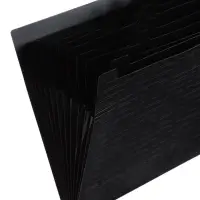 Папка А4 Your Way, 12 отделений, 600 мкм, на кнопке, чёрная